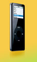 Photograph: iPod Nano on fancy new background